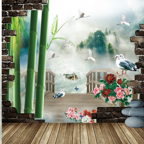 風(fēng)景畫圖片