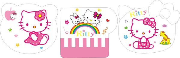 卡通圖KITTY貓圖片
