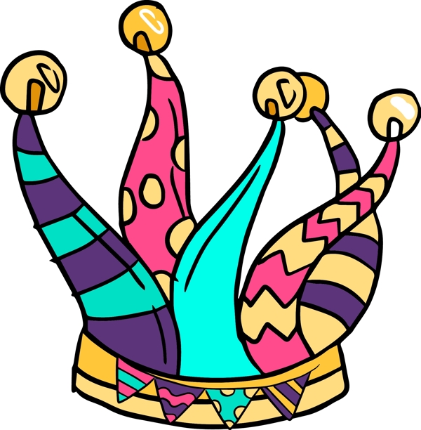 游樂場帽子裝飾圖案圖標(biāo)