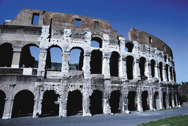 位图古建筑专题罗马建筑免费素材