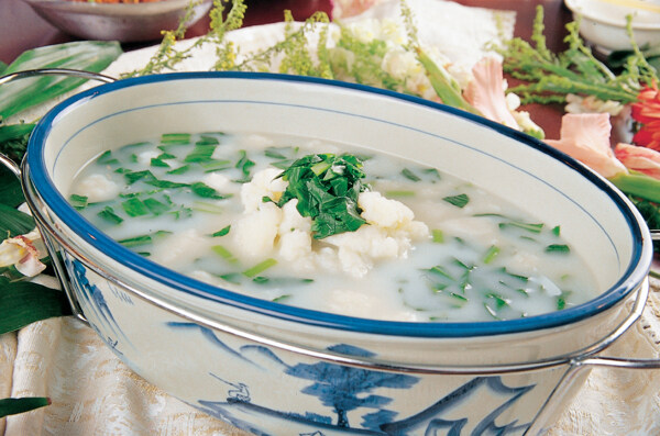 米湯魚珠菜心圖片