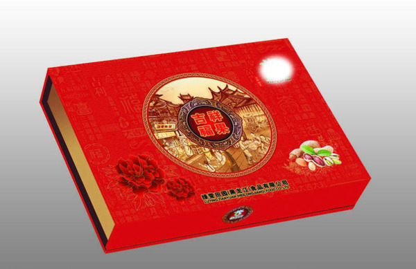堅果包裝展開圖圖片模板下載