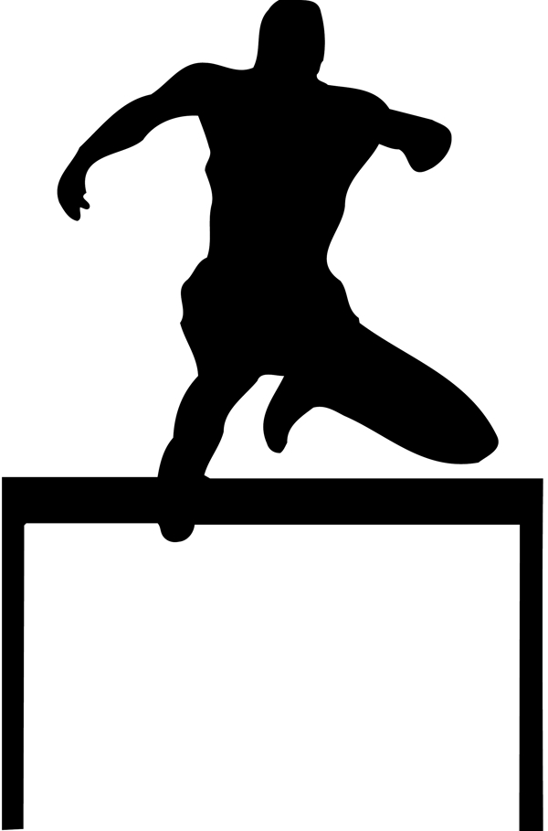 田徑類運動矢量圖