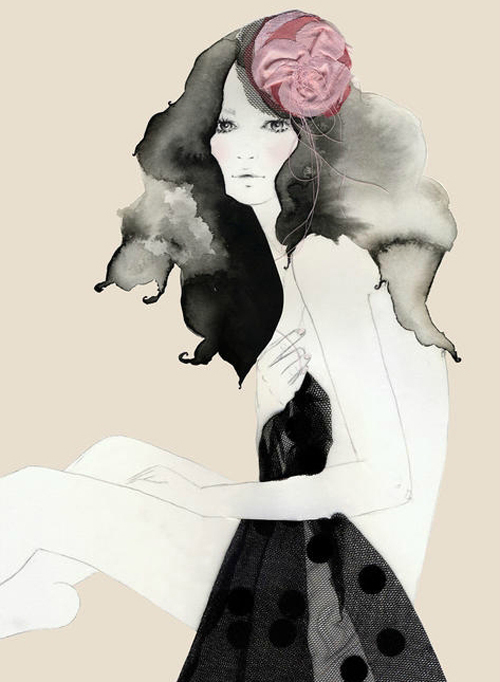 位圖插畫時尚插畫人物插畫插畫師免費素材