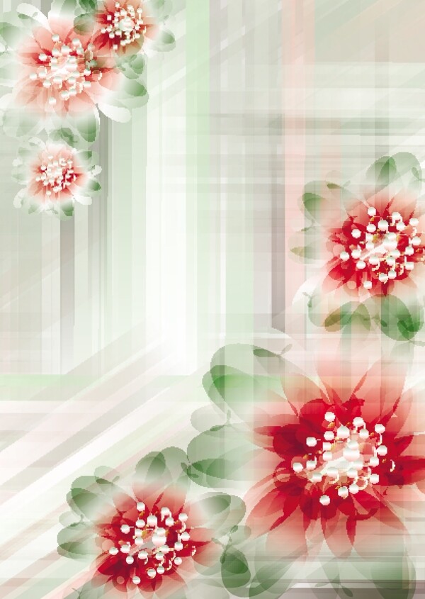 花紋矢量圖