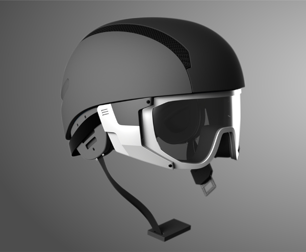 灰色模型的滑雪帽jpg素材