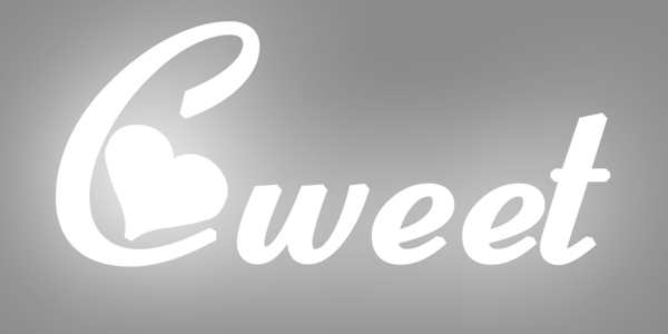 Sweet藝術(shù)字