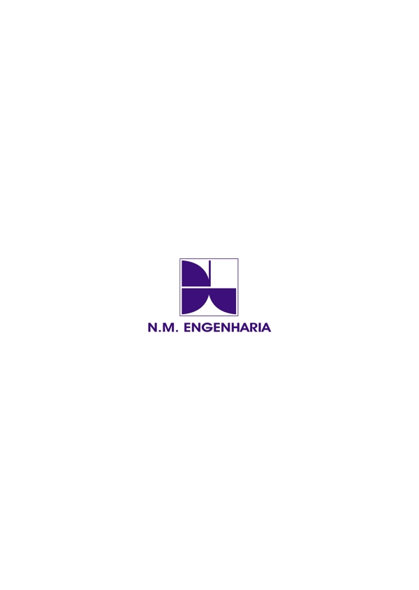 NMEngenharialogo设计欣赏NMEngenharia轻工业标志下载标志设计欣赏