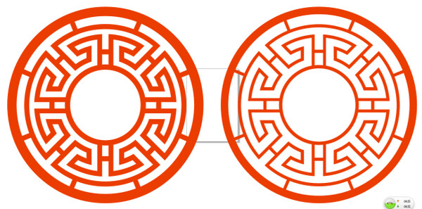 中式花紋