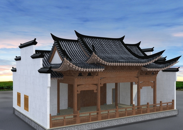 傳統(tǒng)中式建筑