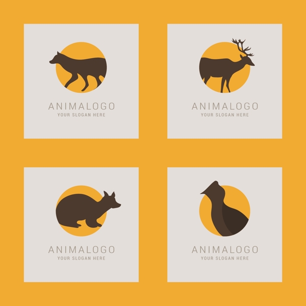 动物标识模板