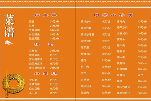 菜單圖片