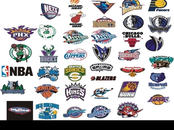 NBA最新队标图片