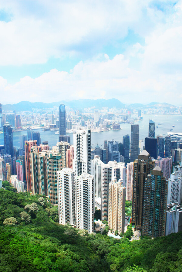 香港高楼风景