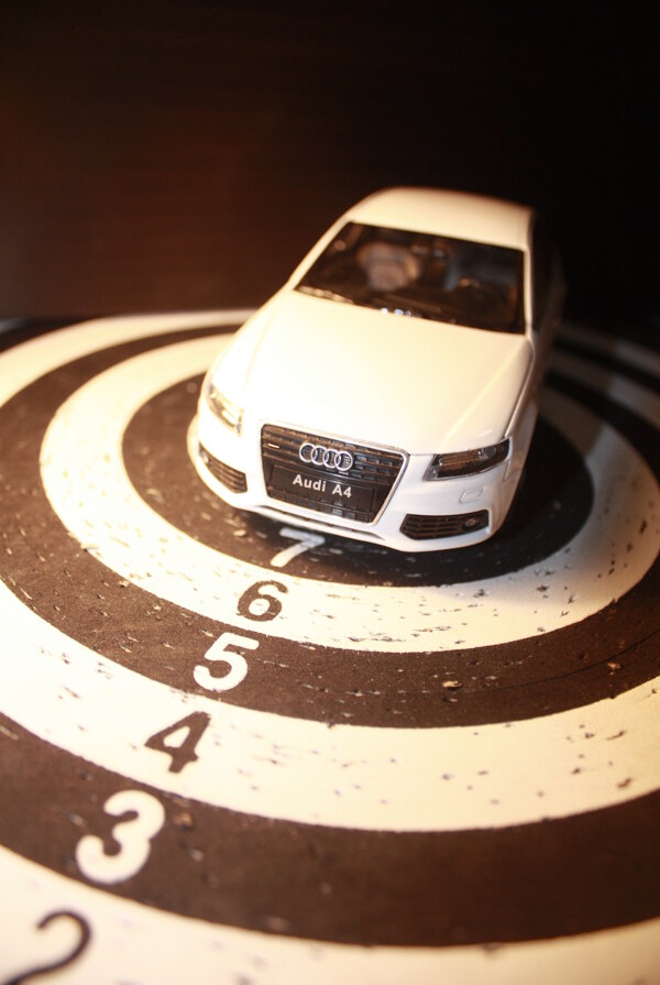 奧迪轎車攝影圖片