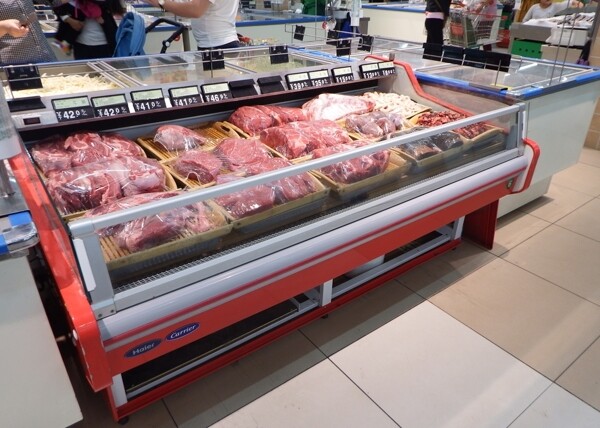 肉食柜展示柜高档超市专