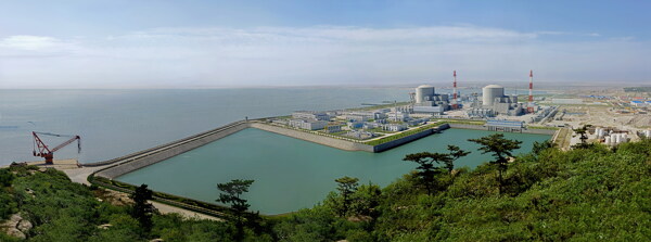 田湾核电全景图片