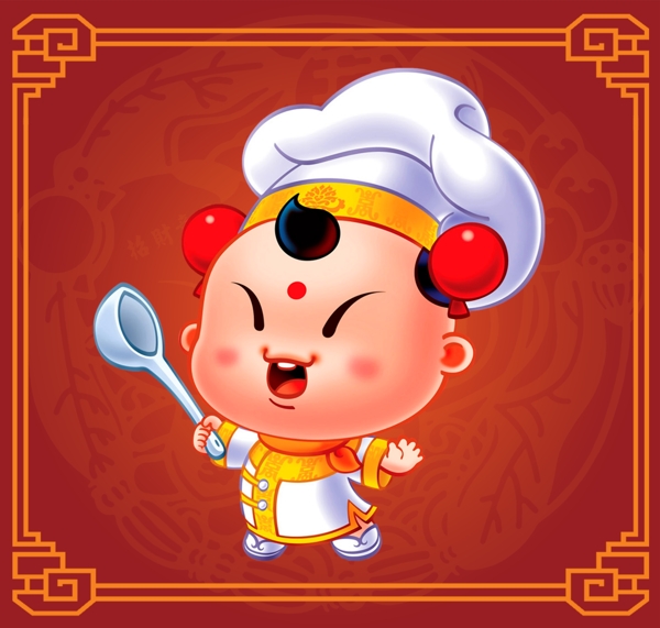 新年賀歲喜慶吉祥福娃原創(chuàng)圖片