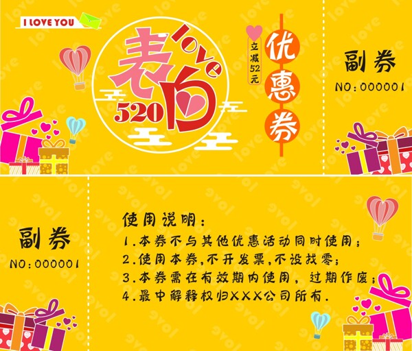 優(yōu)惠券設(shè)計(jì)模板