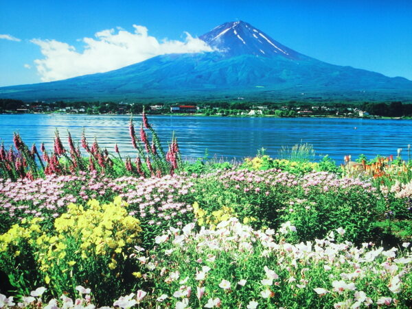 日本富士山風(fēng)景圖片