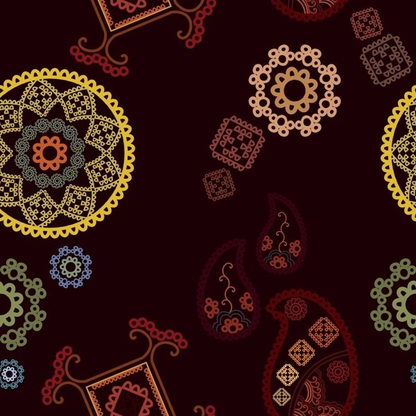 歐美花紋2314矢量EPS
