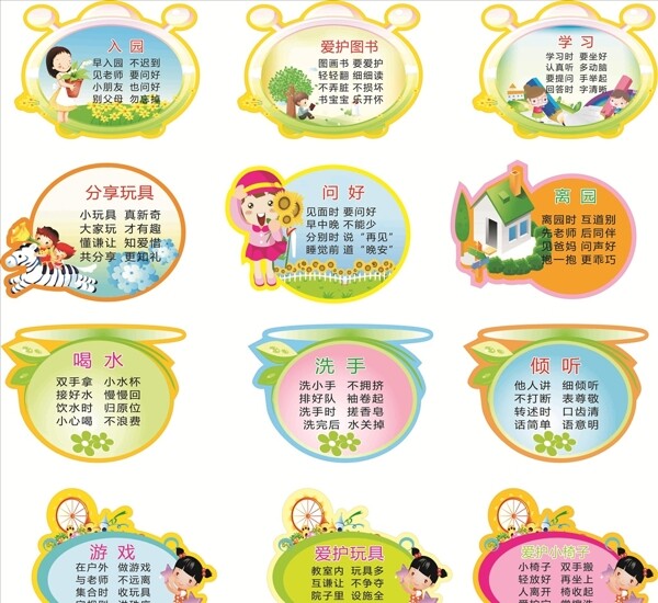 幼兒園溫馨提示