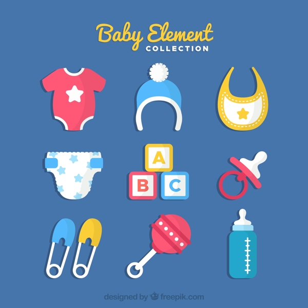 10款彩色婴儿用品