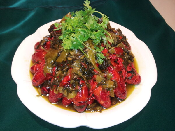 咸菜龍蝦圖片