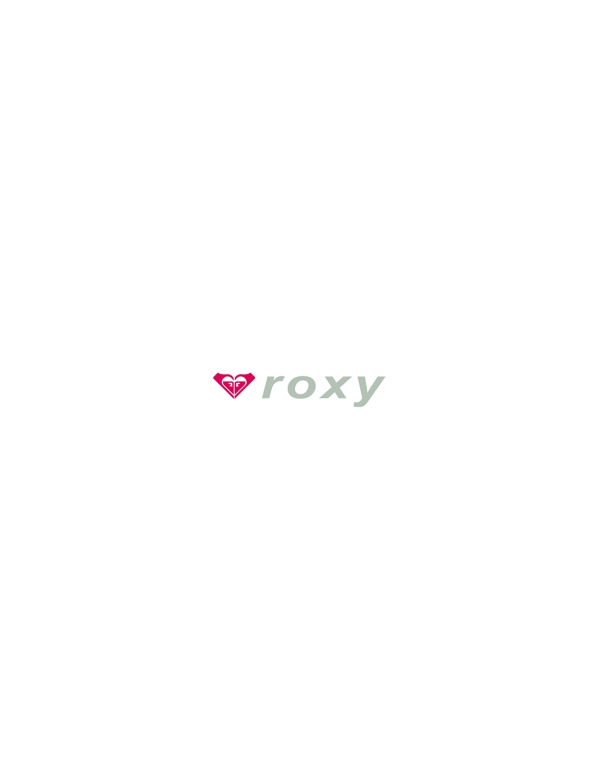 Roxylogo设计欣赏Roxy名牌衣服标志下载标志设计欣赏