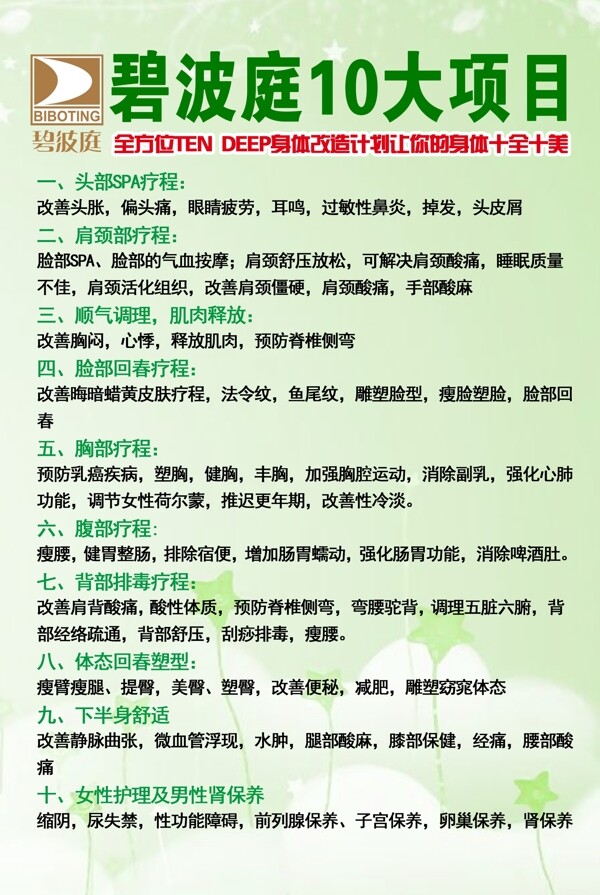 碧波庭項目介紹