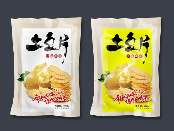 軟土豆片包裝