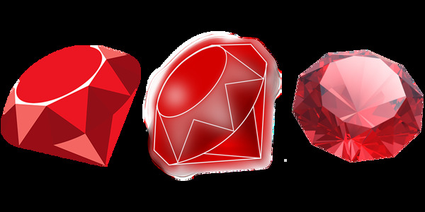 缅甸红宝石免抠png透明图层素材