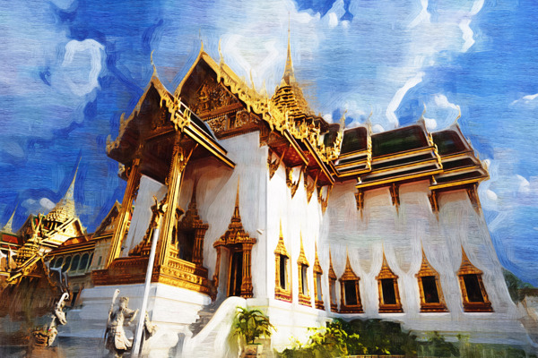 东南亚风情寺庙图片