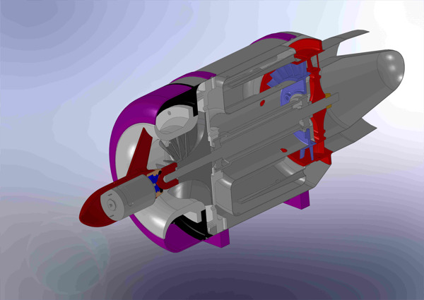 蝰蛇微型涡轮喷气发动机