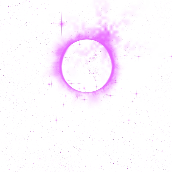 梦幻紫色宇宙星云免扣图