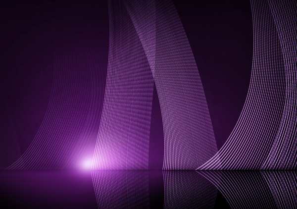 紫色舞台炫光背景素材