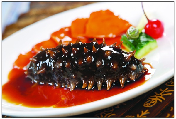 螺肉扣海參圖片