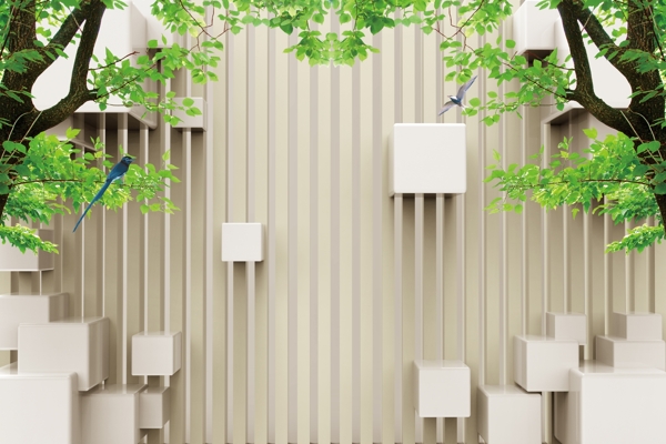 電視墻背景