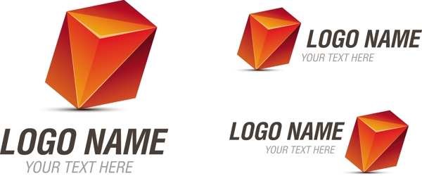 立体logo图标l图片