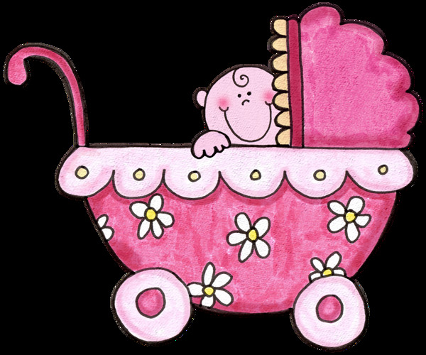婴儿物品系列png透明图片粉红色版下载