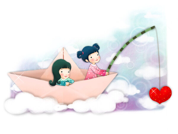 韩国卡通童年壁纸图片