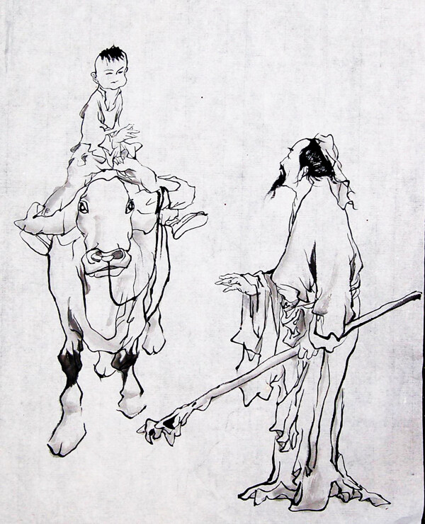 水墨人物圖片