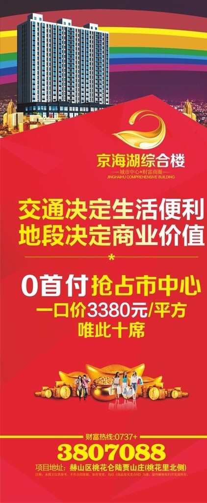 房地產(chǎn)展架