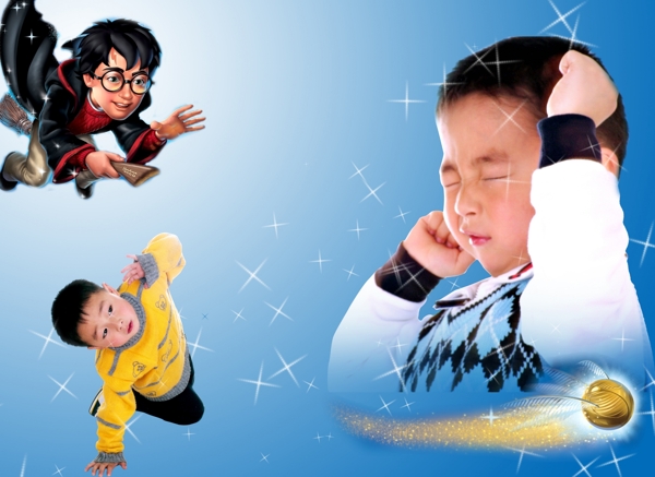 兒童模板兒童攝影模板