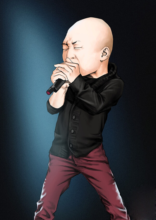 位圖插畫時尚插畫人物插畫藝術效果免費素材