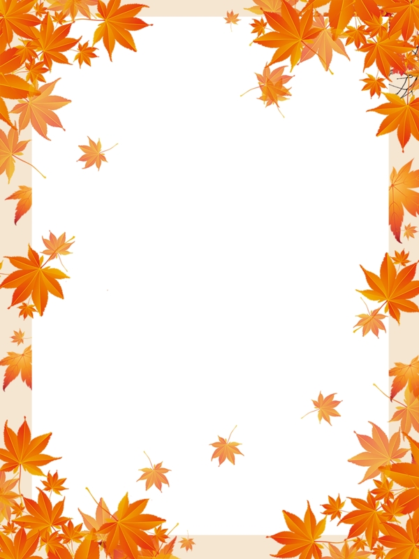 秋叶小清晰背景图