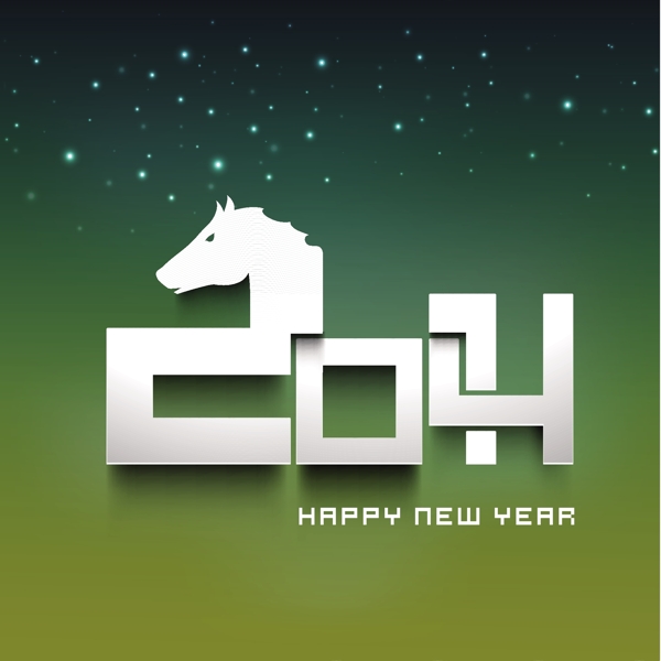 馬年2014立體