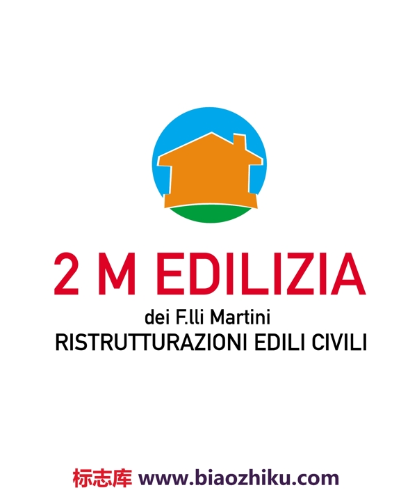 2MEdilizialogo设计欣赏2MEdilizia工业标志下载标志设计欣赏