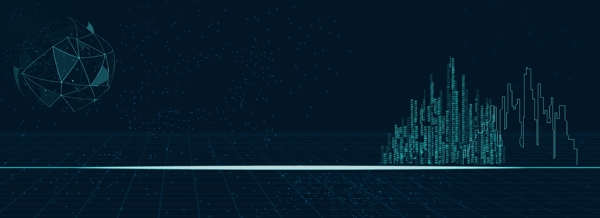 電子數(shù)據(jù)科技背景banner