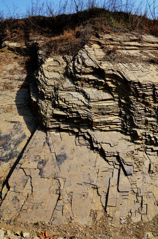 奇石页岩图片